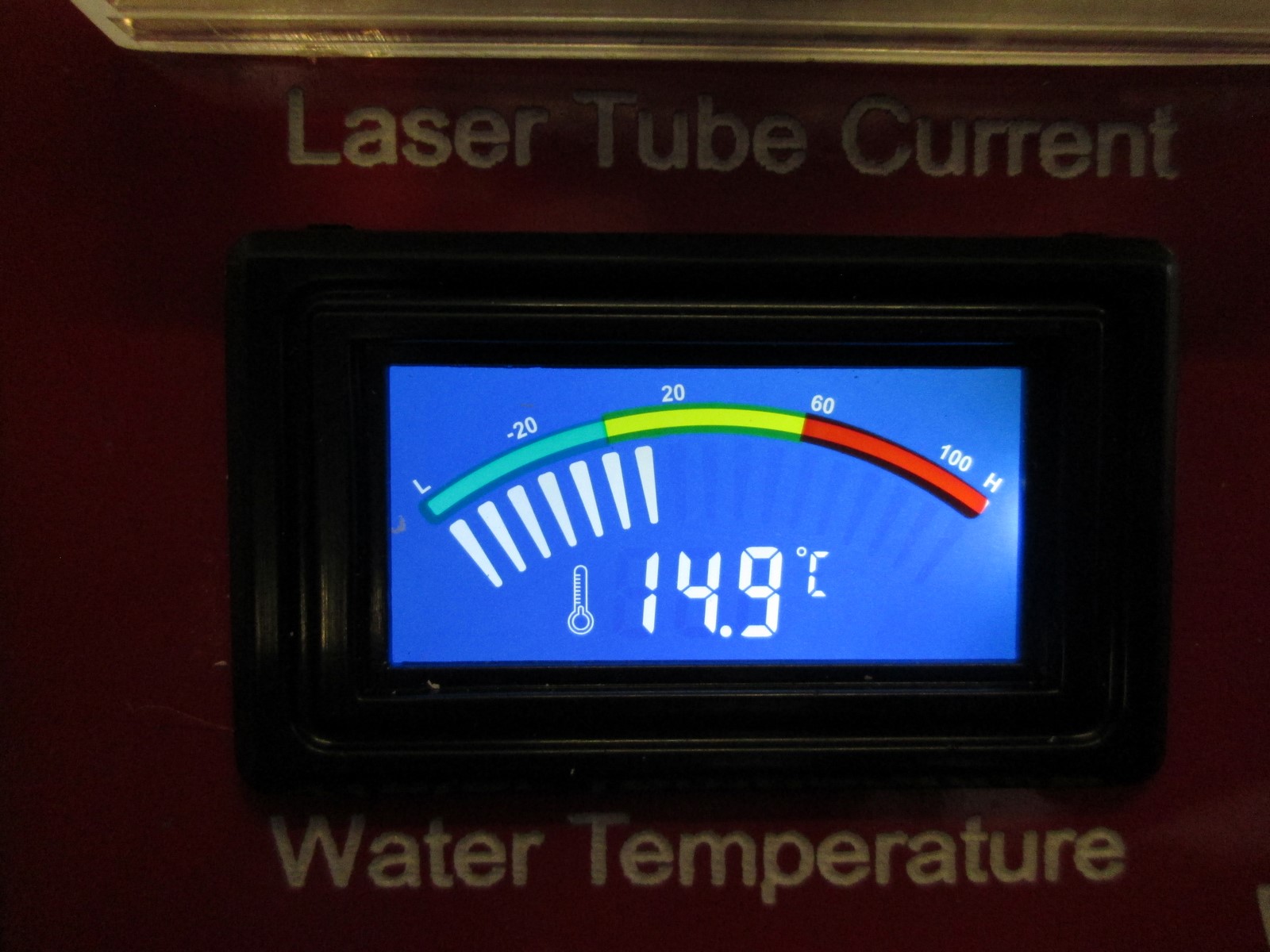 New water termperature gauge