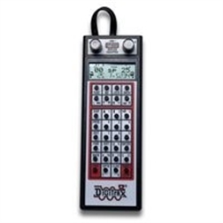 Top of the line throttle controls trains and swiches via IR, radio, or hardwire
