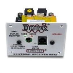 Throttle plugs into this, or communicates to it via radio and 
infra-red, 3 options.